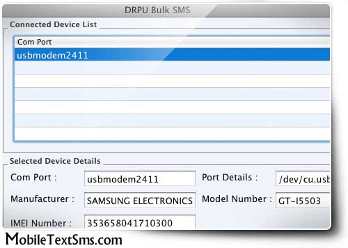 Bulk SMS for Mac 8.2.1.0