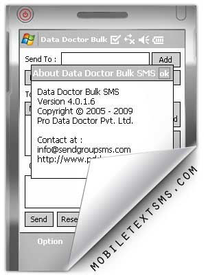 Pocket pc SMS Software